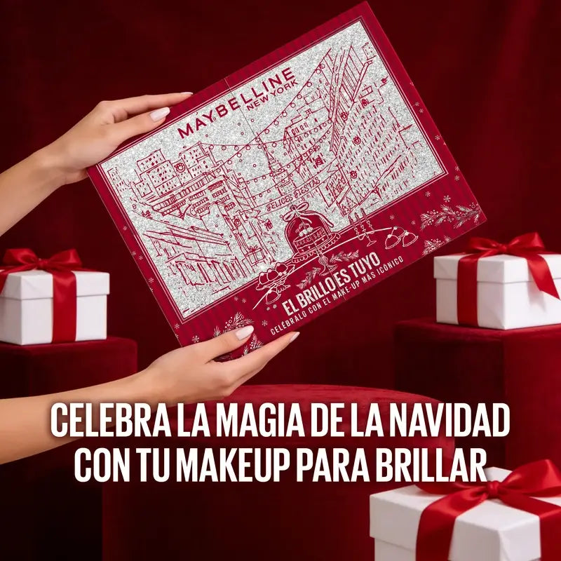 Calendrier de l'Avent Maybelline, 12 produits