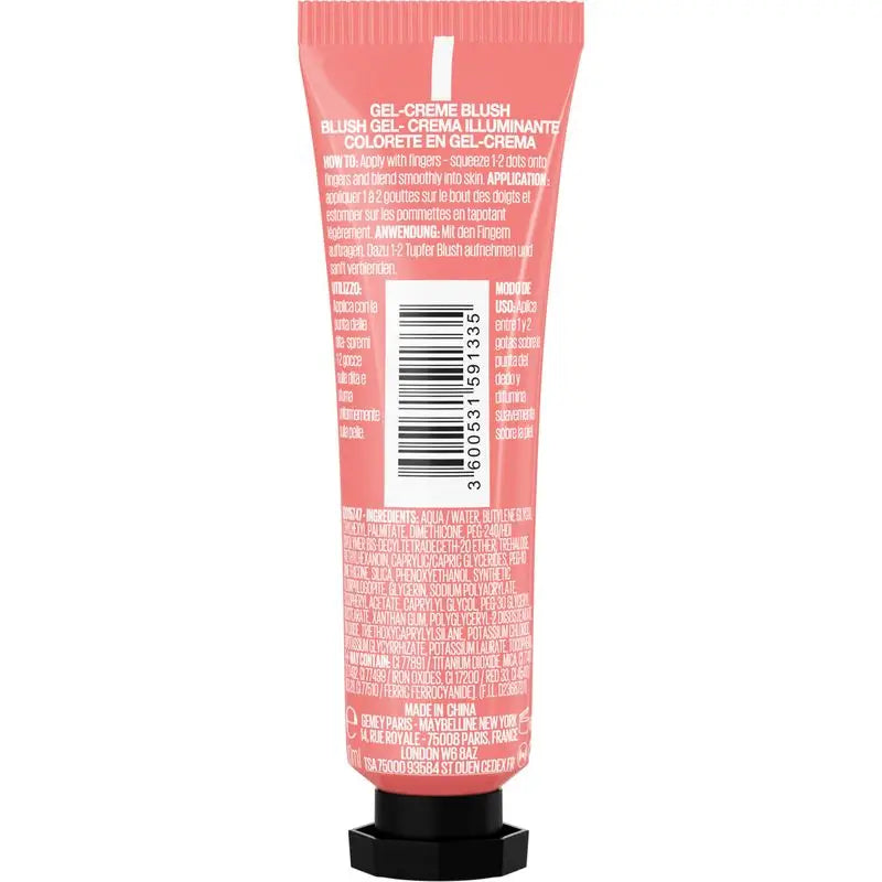 Maybelline New York Cheek Heat All-In-1 Blush Cream Blush 30 Coral Ember