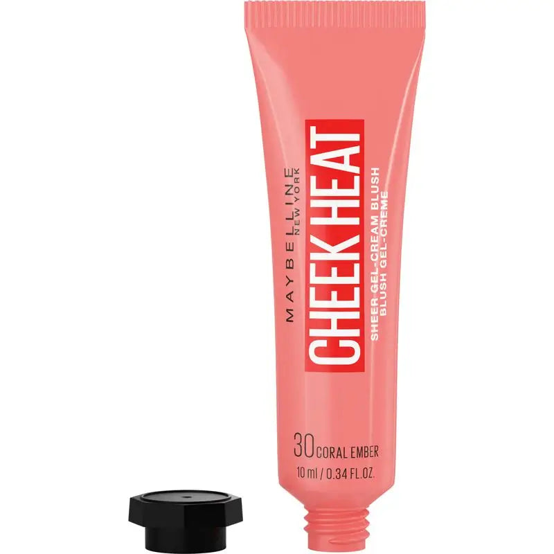 Maybelline New York Cheek Heat All-In-1 Blush Cream Blush 30 Coral Ember