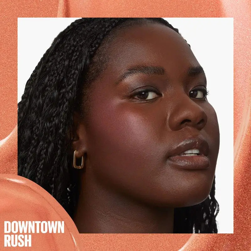 Maybelline New York Sunkisser Bronzing Blusher, Colour & Glow, Modulable Formula, Shade 01 Downtown Rush