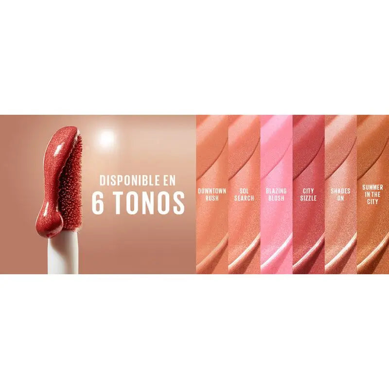 Maybelline New York Sunkisser Bronzing Blusher, Colour & Glow, Modulable Formula, Shade 01 Downtown Rush