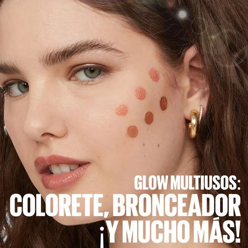 Maybelline New York Sunkisser Bronzing Blusher, Colour & Glow, Modulable Formula, Shade 01 Downtown Rush