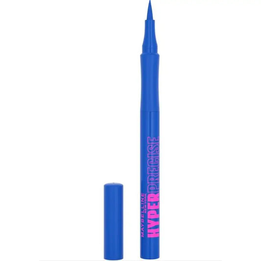 Maybelline New York Hyper Precise Eyeliner Precise Long Wear Waterproof, teinte bleu perroquet