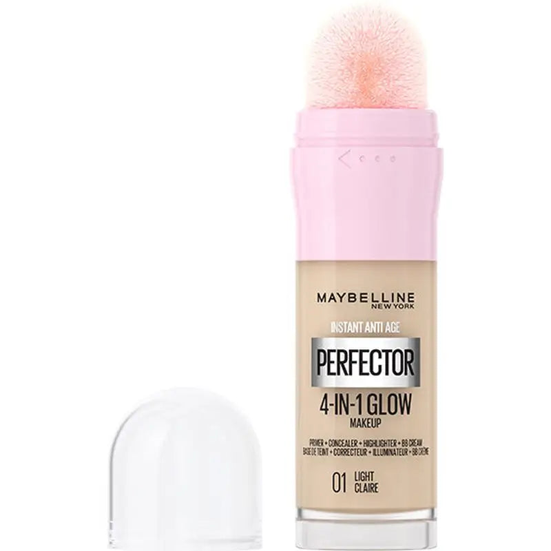 Maybelline New York Instant Perfector Glow 4-In-1, L'éclat que vous portez comme vous le voulez, Teinte 01 Light