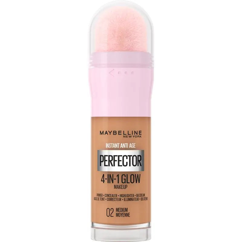 Maybelline New York Instant Perfector Glow 4-In-1, L'éclat que vous portez comme vous le voulez, teinte 02 Medium Deep