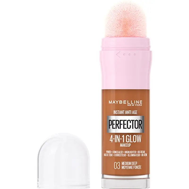 Maybelline New York Instant Perfector Glow 4-In-1, L'éclat que vous portez comme vous le voulez, Teinte 03 Medium Deep
