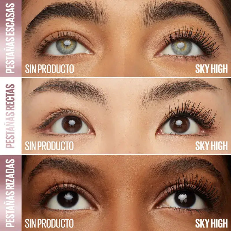 Maybelline New York Lash Sensational, Sky High Waterproof Mascara, Navy Blue, 1 pc.