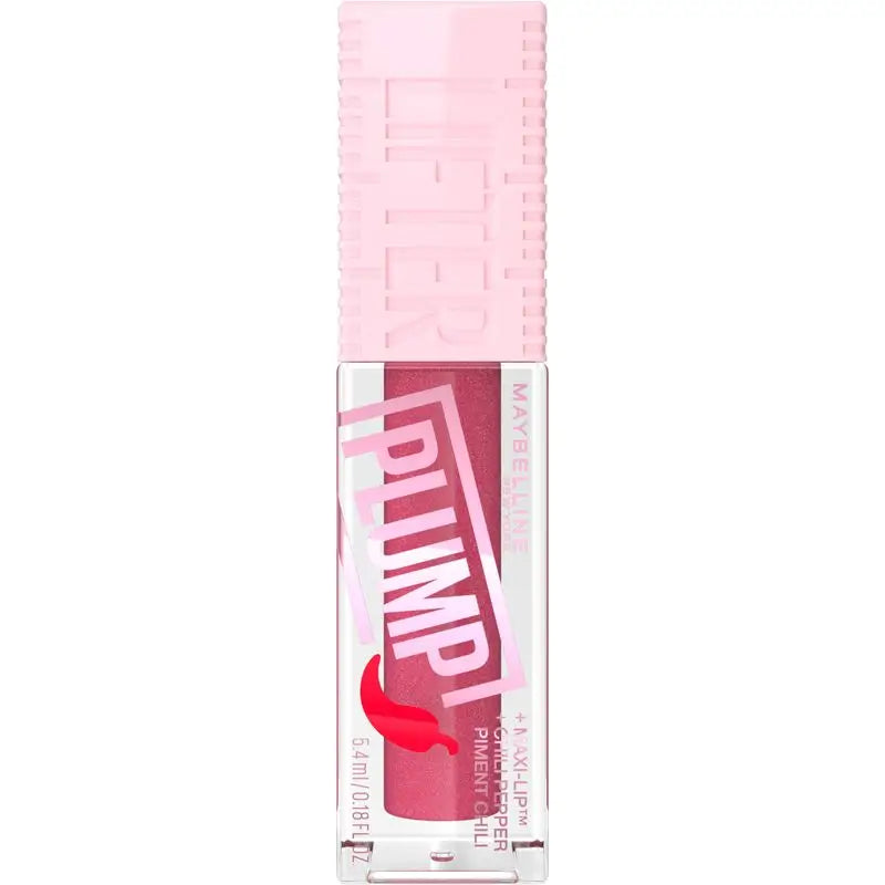 Maybelline New York Lifter Plump avec piment et acide hyaluronique, teinte 002 Mauve Bite