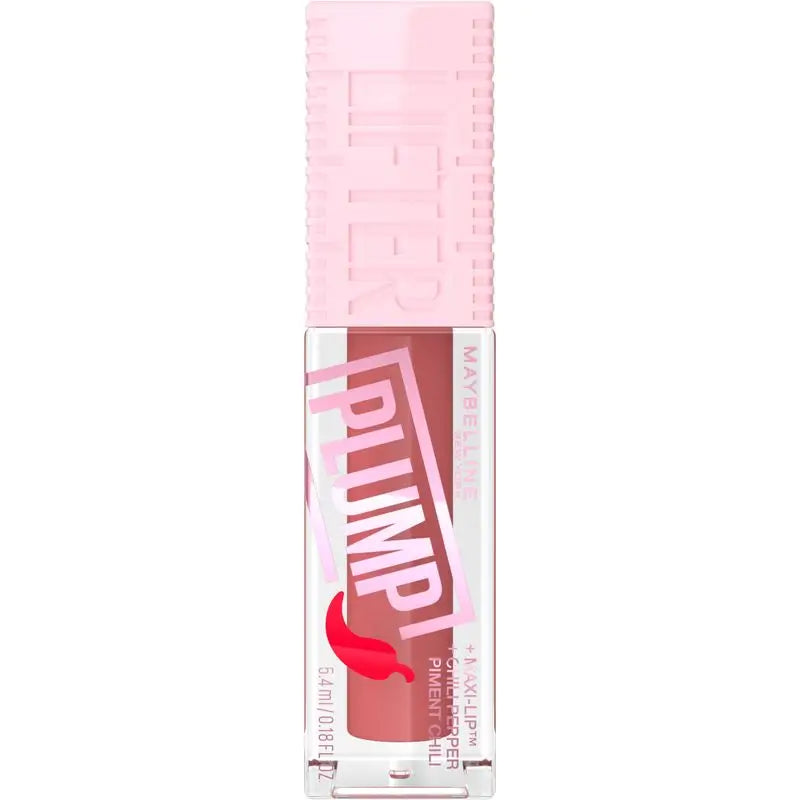 Maybelline New York Lifter Plump avec piment et acide hyaluronique, teinte 005 Peach Fever