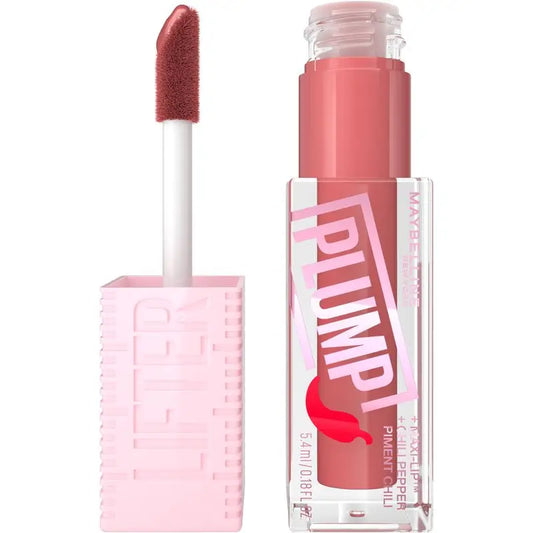 Maybelline New York Lifter Plump avec piment et acide hyaluronique, teinte 005 Peach Fever