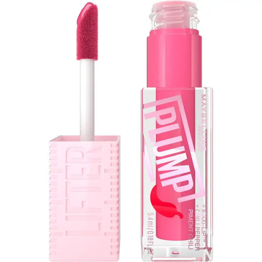 Maybelline New York Lifter Plump avec piment et acide hyaluronique, teinte 005 Pink Sting