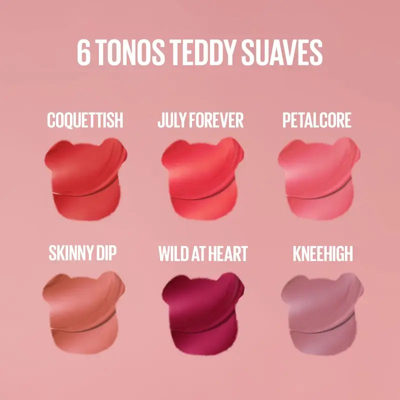 Maybelline New York Super Stay Teddy Tint Rouge à lèvres mat, teinte 50 Wild At Heart, 5 ml