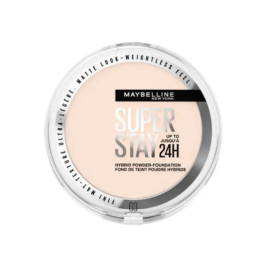 Maybelline New York Superstay Hybrid 24H Powder Foundation Shade 03