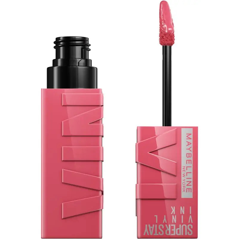 Maybelline New York Superstay Vinyl Ink Rouge à lèvres effet vinyle longue durée jusqu'à 16H, teinte 145 ROGUE