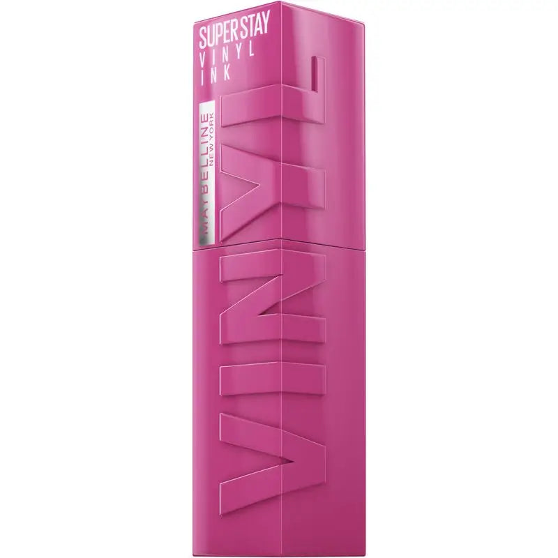 Maybelline New York Superstay Vinyl Ink Rouge à lèvres effet vinyle longue durée jusqu'à 16H, teinte 165 EDGY