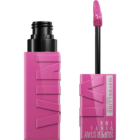 Maybelline New York Superstay Vinyl Ink Rouge à lèvres effet vinyle longue durée jusqu'à 16H, teinte 165 EDGY