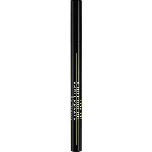 Maybelline New York Tattoo Liner Ink Pen, Eyeliner au format stylo, résistant à l'eau, formule tatouage jusqu'à 24 heures, noir