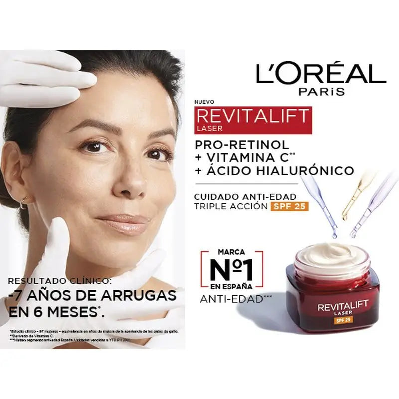 L'Oréal Paris Revitalift Laser Day Cream Spf25 50 ml
