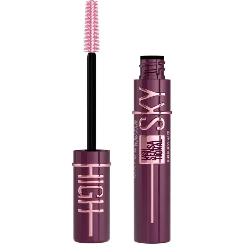 Maybelline New York Lash Sensational Sky High Mascara : Longueur et volume, nuance Burgundy Haze
