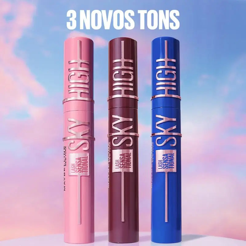 Maybelline New York Lash Sensational Sky High Mascara : Longueur et volume, nuance Burgundy Haze