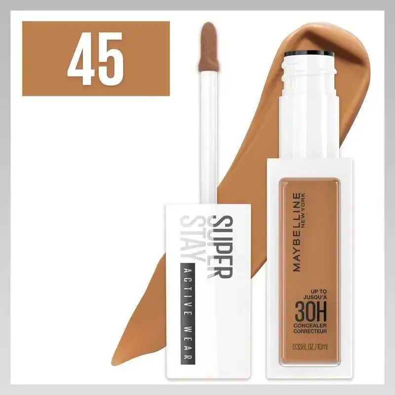 Maybelline New York Superstay Active Wear Concealer, nuance 45 Tan