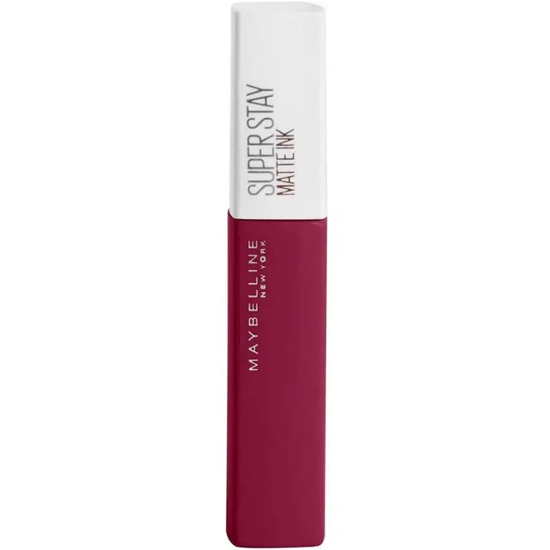 Maybelline New York Superstay Matte Ink Rouge à lèvres mat longue tenue Teinte 115 Fondateur Couleur Vin