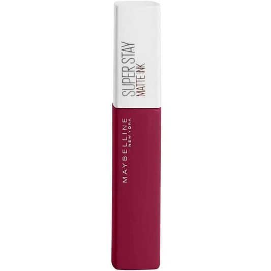 Maybelline New York Superstay Matte Ink Rouge à lèvres mat longue tenue Teinte 115 Fondateur Couleur Vin