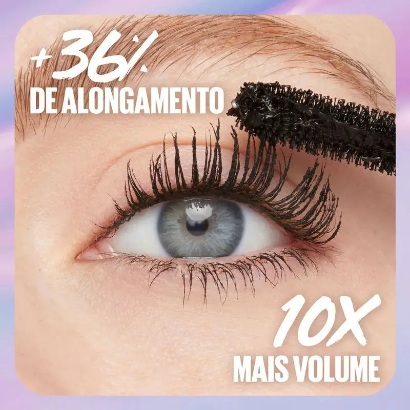 Maybelline New York The Falsies Surreal Extensions Mascara imperméable à effet d'extension.