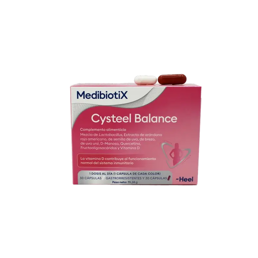Medibiotix Cysteel Balance Complément Alimentaire 30 et 30 Capsules