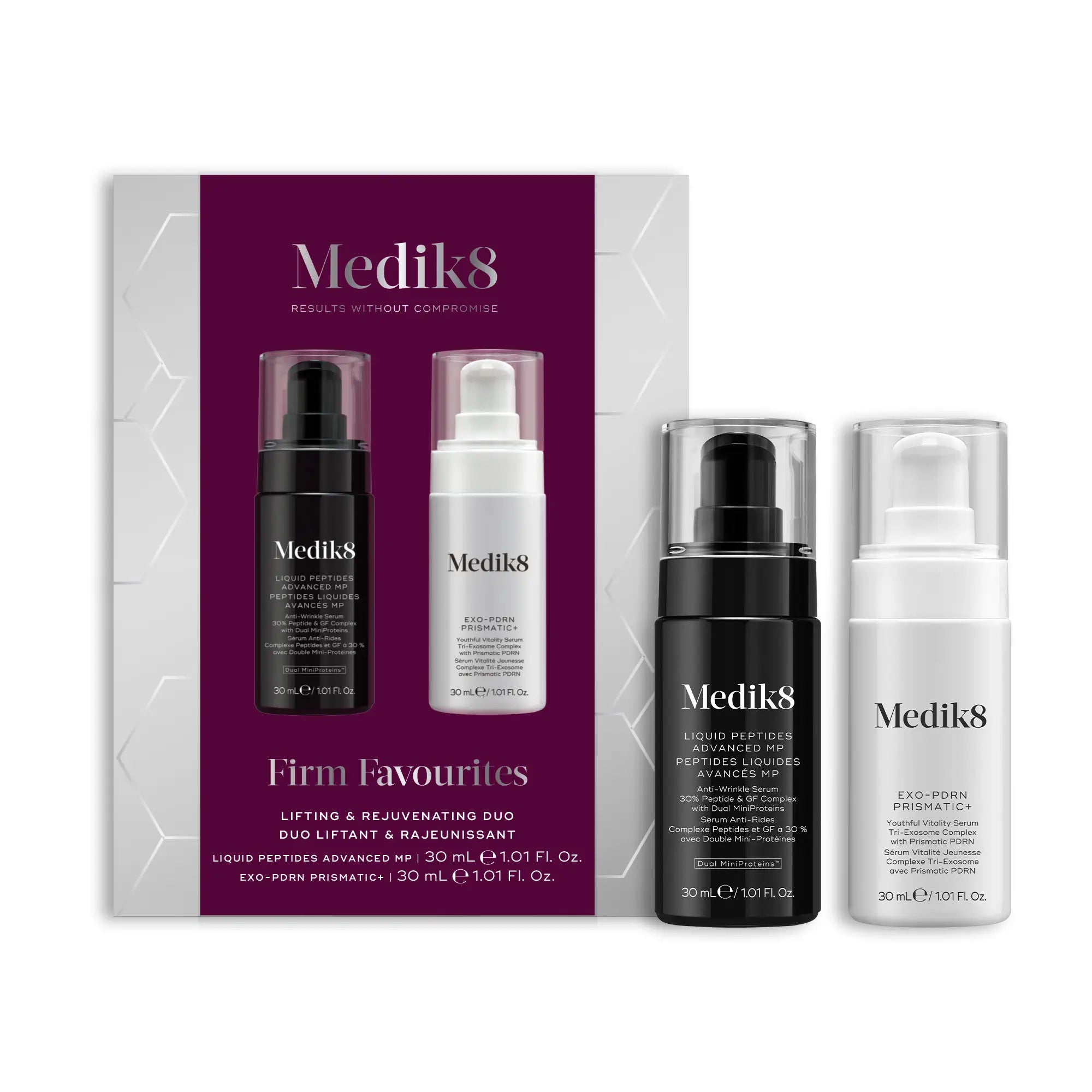 Pack « Firm Favourites » de Medik8 : Peptides et Exo-PDRN