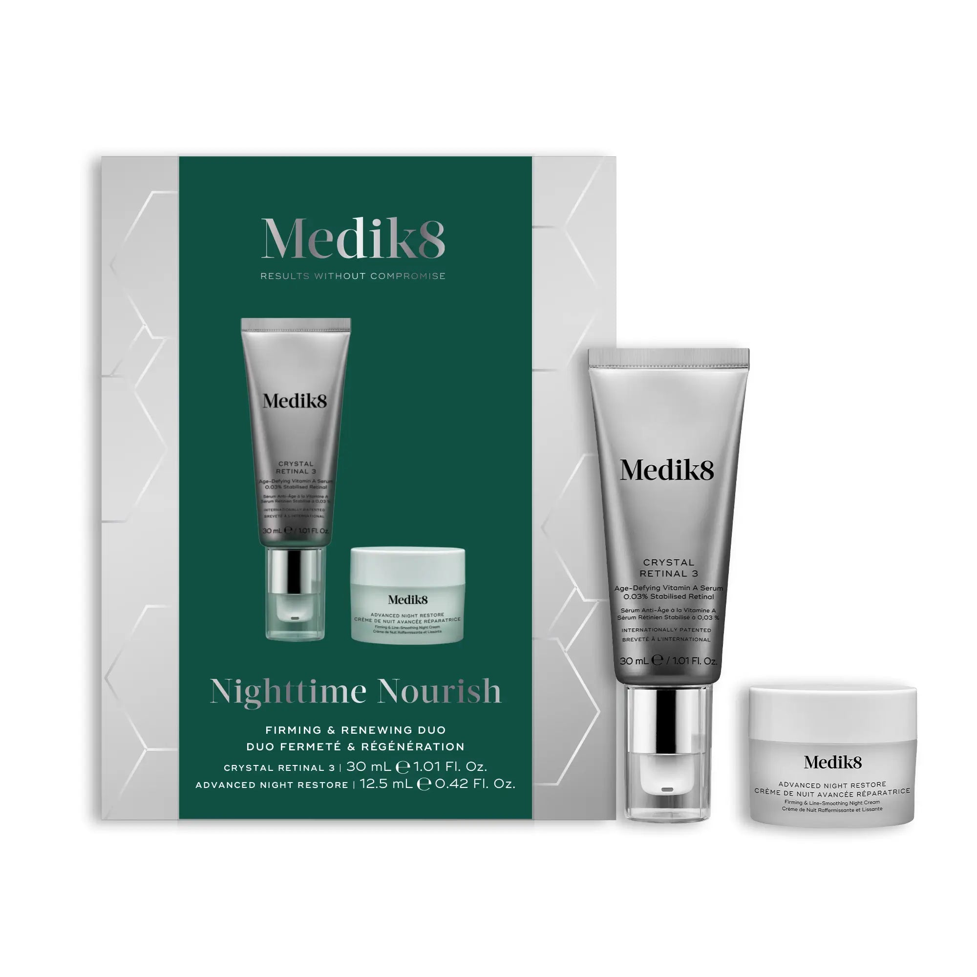 Medik8 Nighttime Nourish Pack Retinal 3 et Crème de nuit