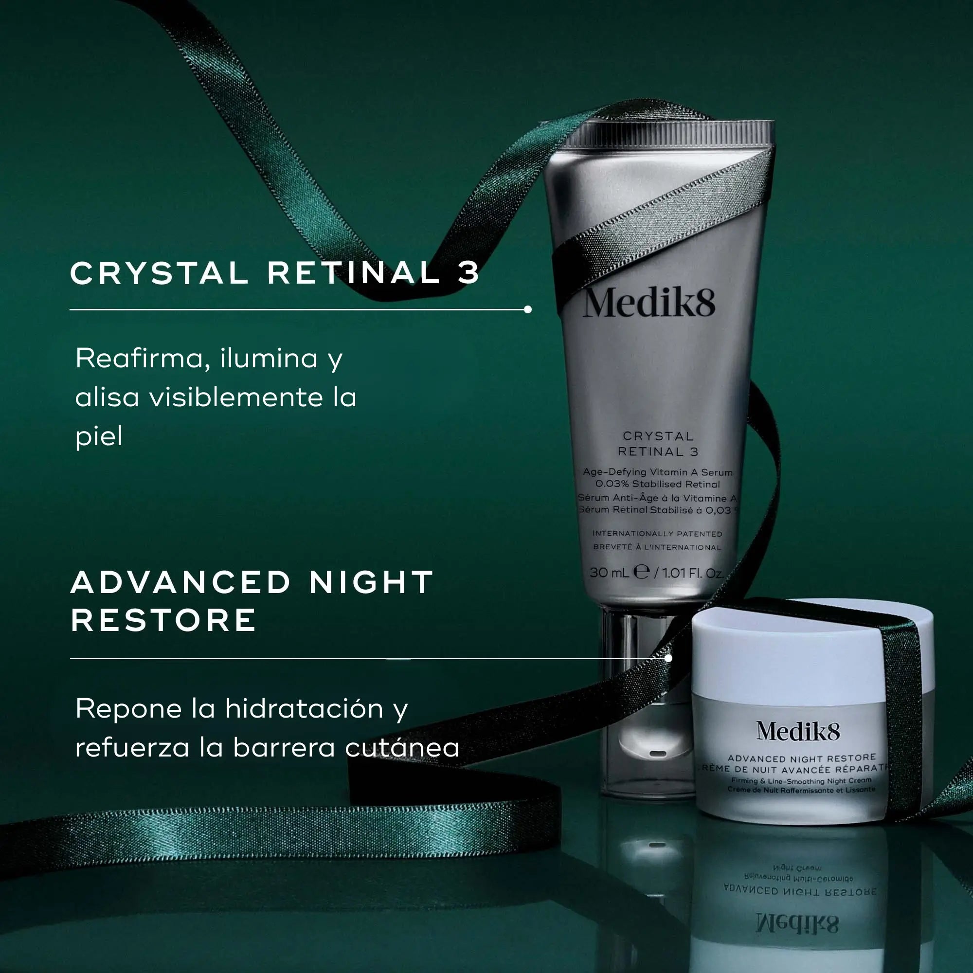 Medik8 Nighttime Nourish Pack Retinal 3 et Crème de nuit