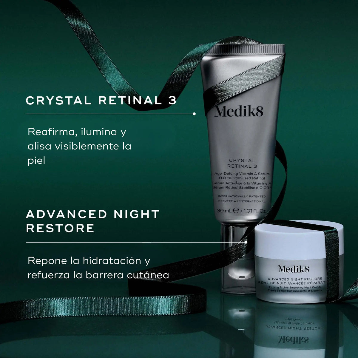 Medik8 Nighttime Nourish Pack Retinal 3 et Crème de nuit
