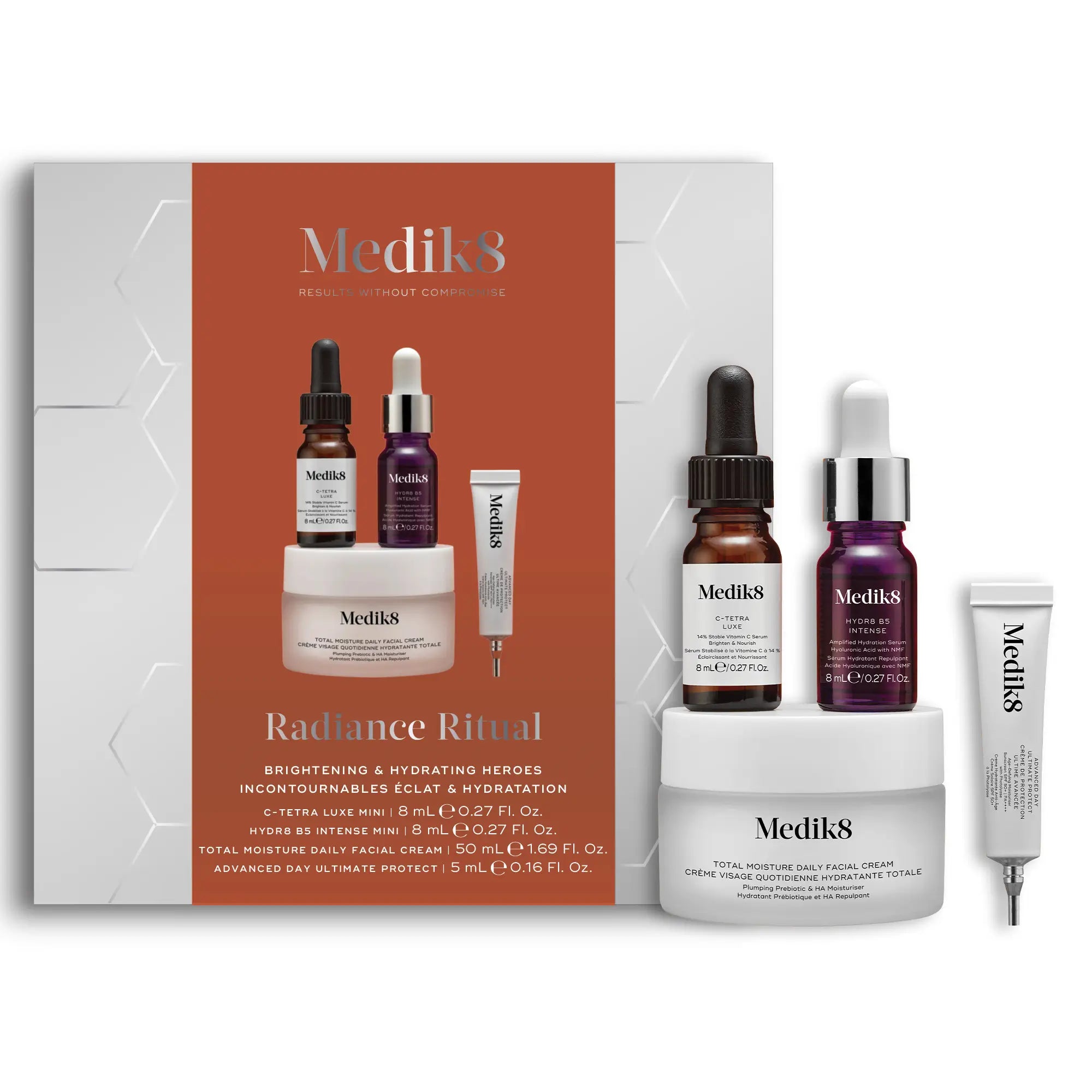 Pack « Radiance Ritual » de Medik8 : vitamine C, hydratation et SPF