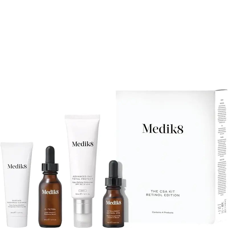 Medik8 The CSA Kit Édition Rétinol, 4 unités