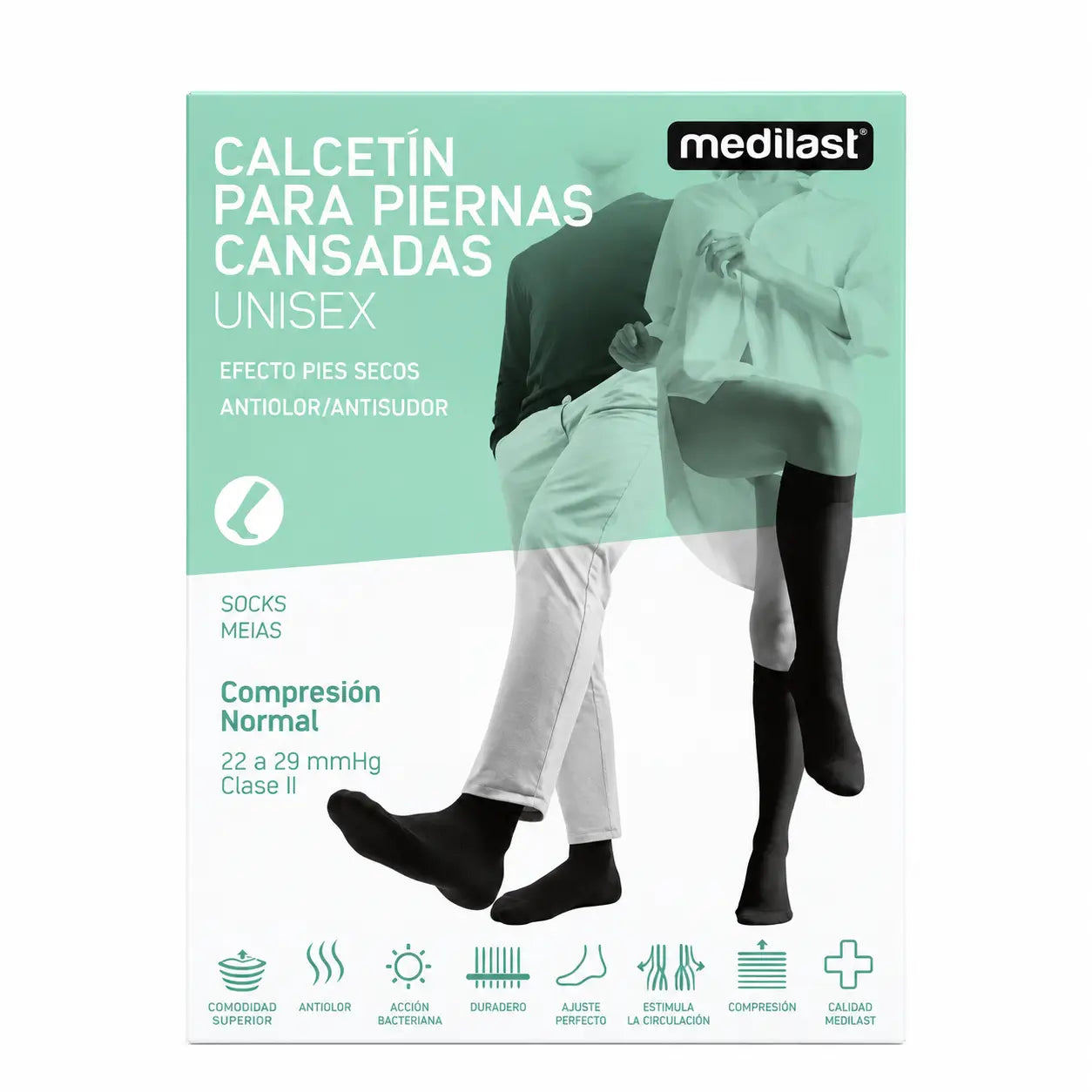 Medilast Sock 300 Noir Grand