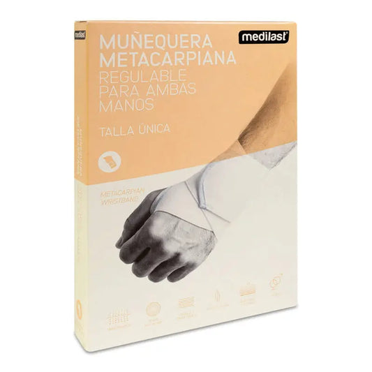 Medilast Metacarpal Wrist Support Traumaplus White