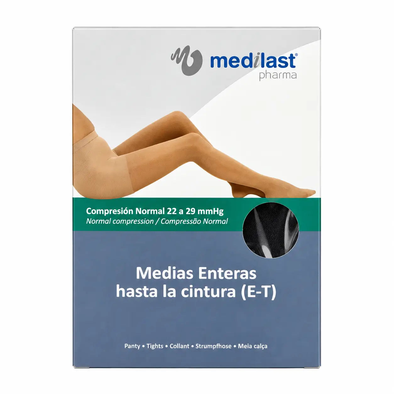 Medilast Collant Normal R/101 T/Ground Noir