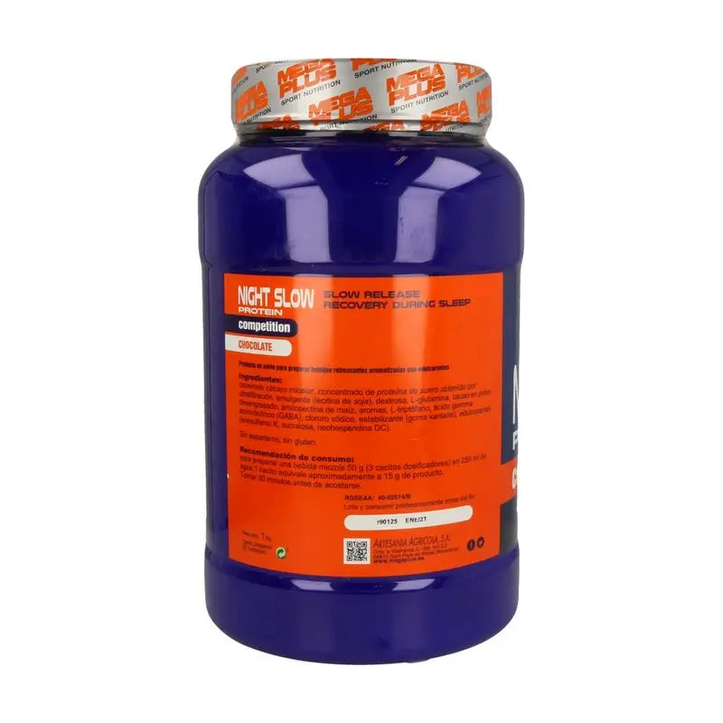 Mega Plus Night Slow Protein Compétition Goût Chocolat 1Kg