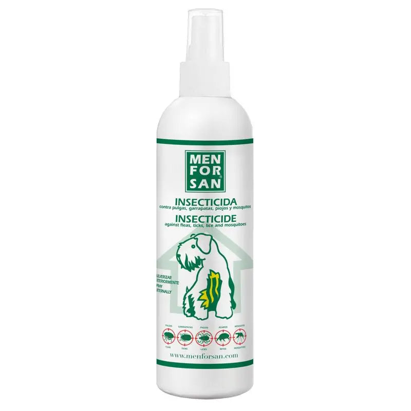 Menforsan Insecticide pour chiens avec Tetramethrin et Permethrin 500 ml