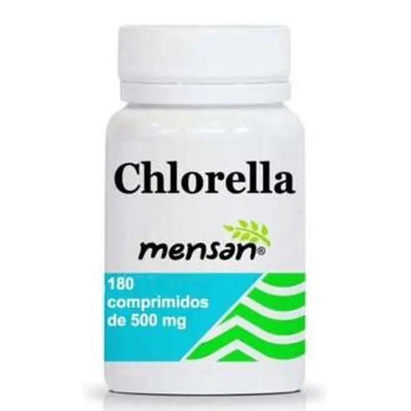 Mensan Chlorella 500Mg 180 Tablets Organic