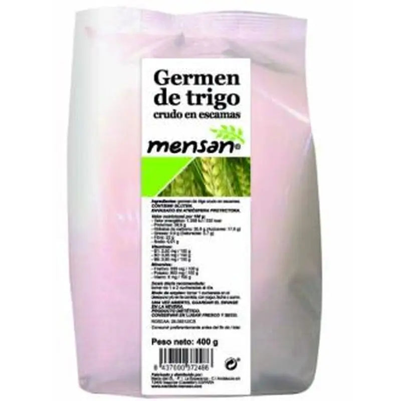 Mensan Wheat Germ Flakes 400Gr.