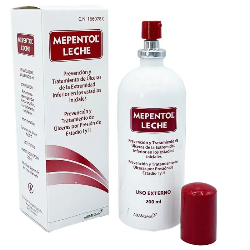 Mepentol Emulsion lactée, 2 x 200 ml