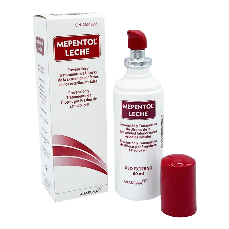 Mepentol Lait émulsion contre les plaies, 2 x 60 ml