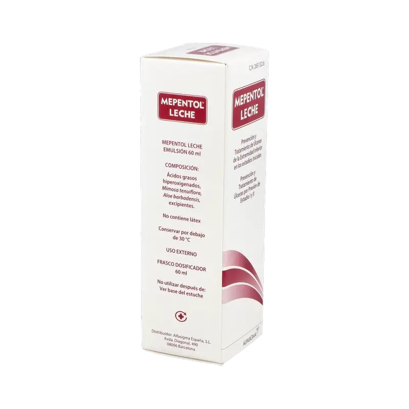 Mepentol Lait émulsion contre les plaies, 2 x 60 ml