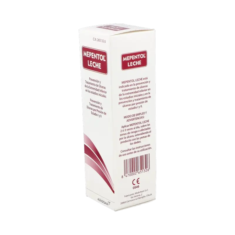 Mepentol Lait émulsion contre les plaies, 2 x 60 ml