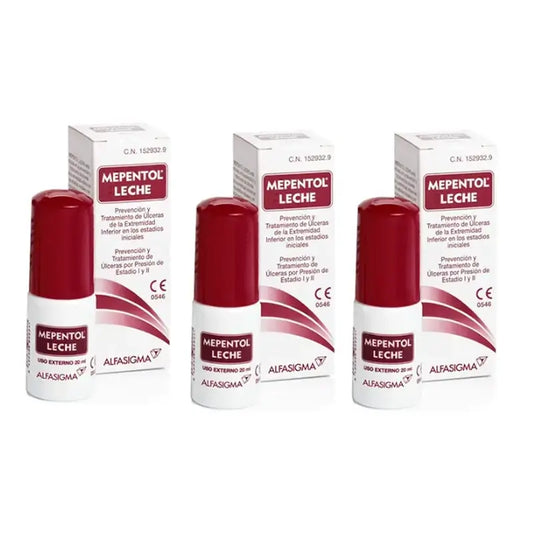 Mepentol Ulcer Milk Emulsion, 3 x 20 ml