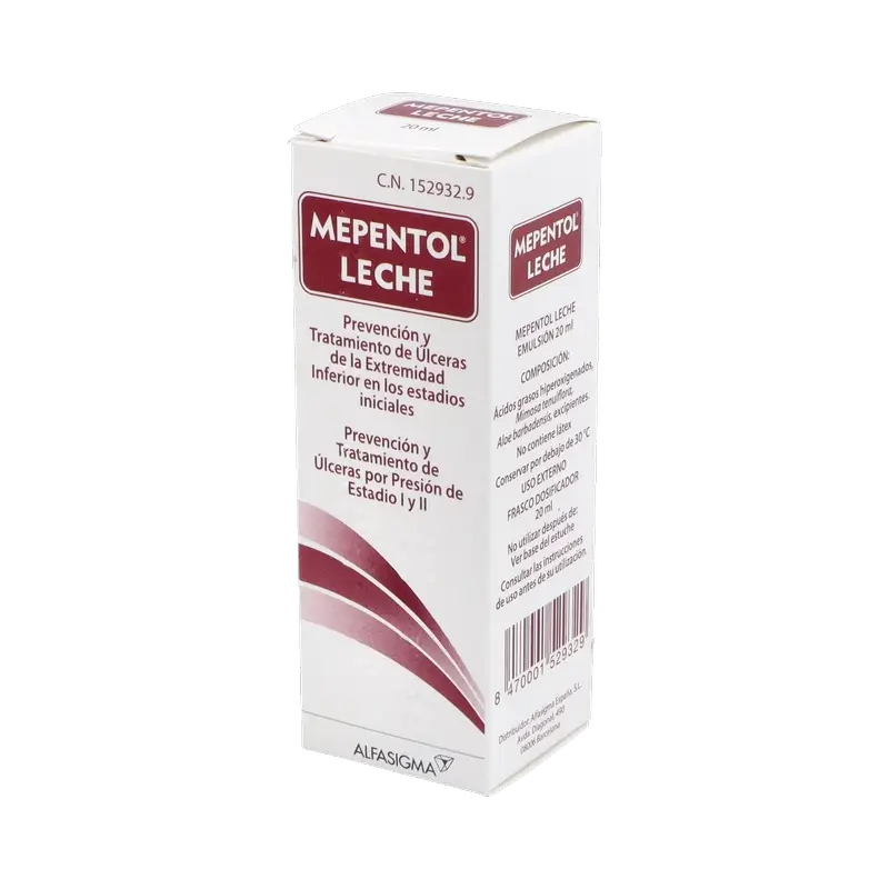 Mepentol Lait émulsion contre les plaies, 4 x 20 ml