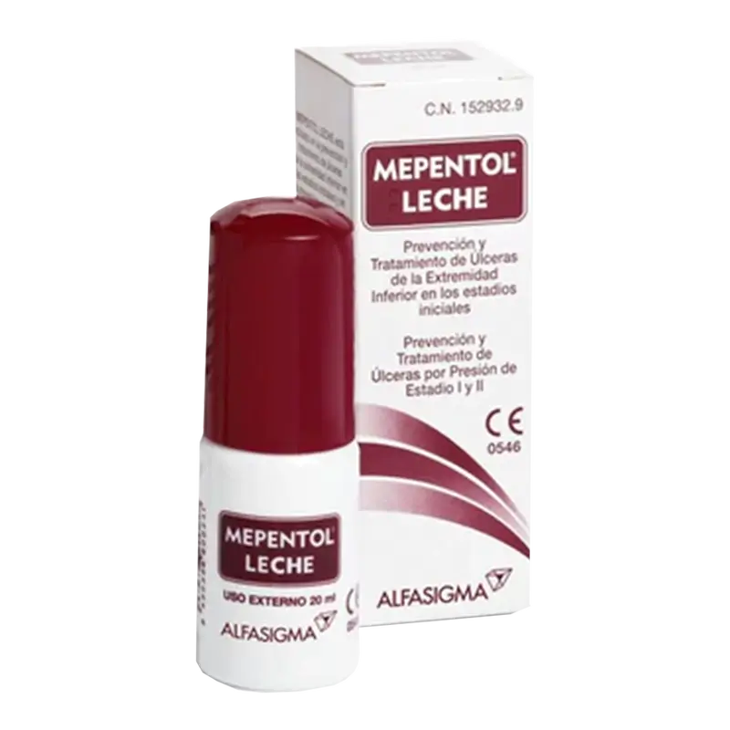 Mepentol Lait émulsion contre les plaies, 4 x 20 ml