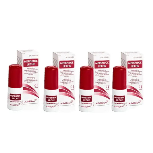 Mepentol Ulcer Milk Emulsion, 4 x 20 ml